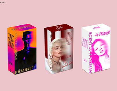 Разработка мерча для бренда парфюмерии La Féminité