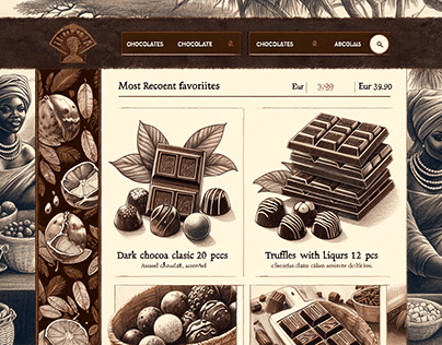 Chocolate webstore ideas, I