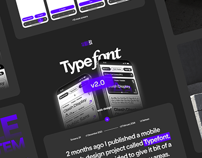 Project thumbnail - TypeFont v2
