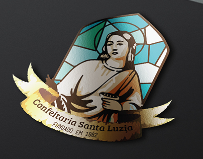 Confeitaria Santa Luzia Logo