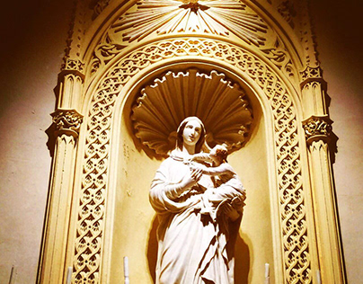 Mother Mary Bas Relief | Jutta Curatolo
