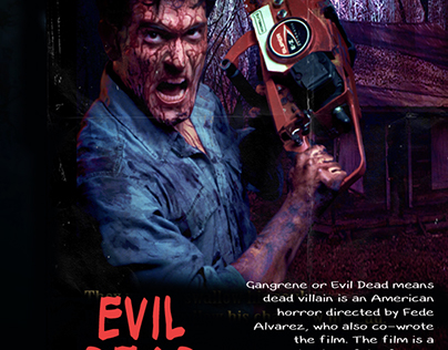 poster for film Evil Dead