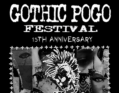 Gothic Pogo Festival XV (2022) - visual identity