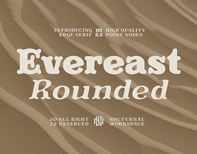 Evereast Rounded Fonts