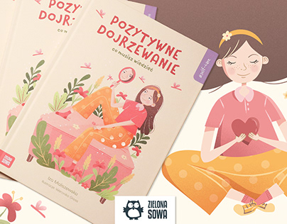 Illustratios for children's book Pozytywne Dojrzewanie