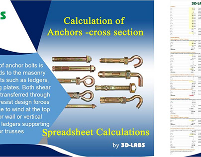 Calculation of Anchors-cross section in UK