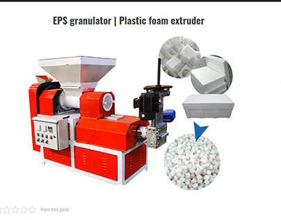 EPS foam granule making machine