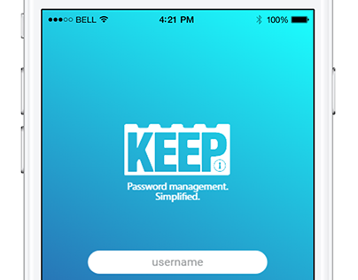 Keep - Password Management App