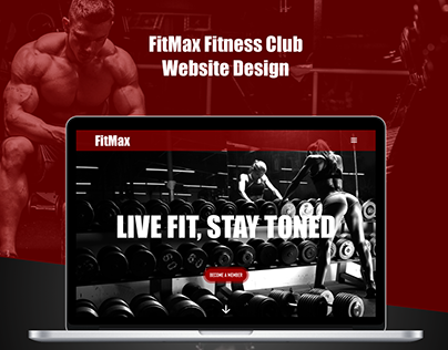 fitnessclub website design