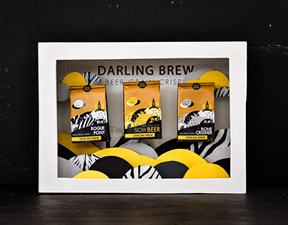 DARLING BREW CRISPS- GOLDPACK - Integrated campaign