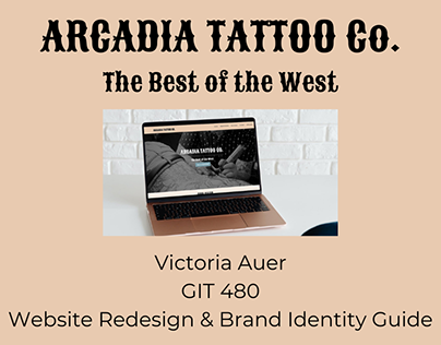 GIT 480: Senior Project - Arcadia Tattoo Company