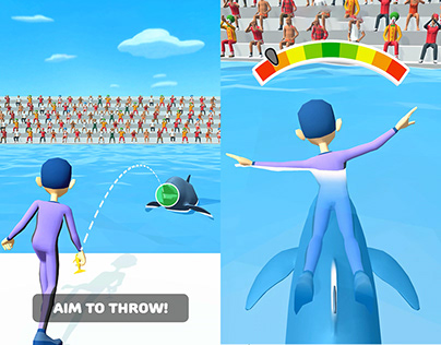 Dolphin Trainer Game Ad