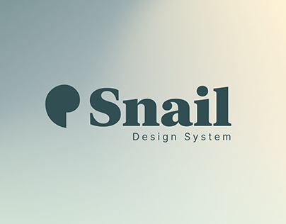 Snail Design System - Version 0.0.1
