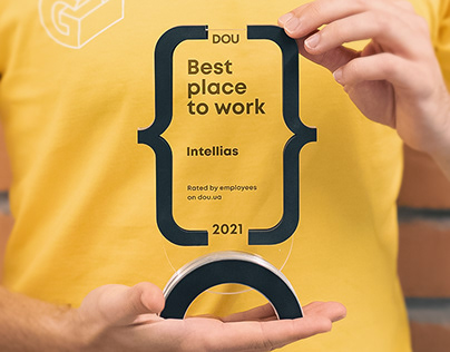 Award Design for DOU (Best place to work rating)