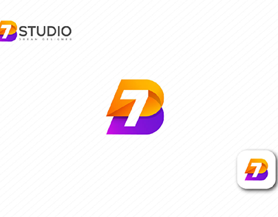 7Bstudio Logo Design - Brand Identity
