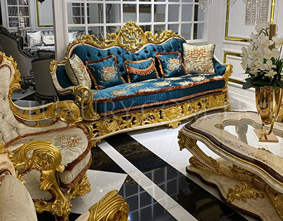 Classic living room ( Kral Klasik Koltuk Takımı )