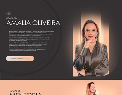 Project thumbnail - Site Amália Oliveira