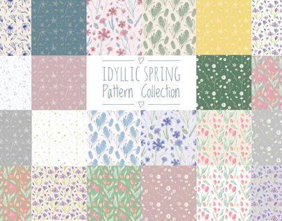 Idyllic Spring pattern collection