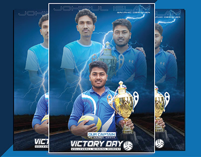 Victory Day Poster Design