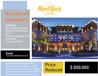 Hard Rock Hotel Flyer