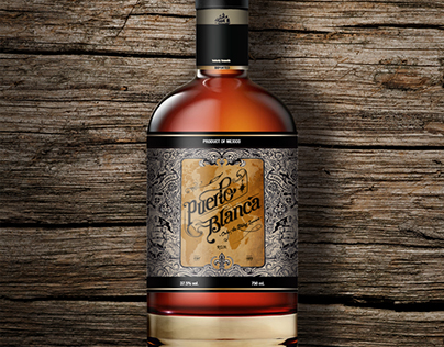Puerto Blanca Rum // Branding