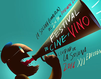 Concurso, diseño de cartel "Festival de Cine y Vino"