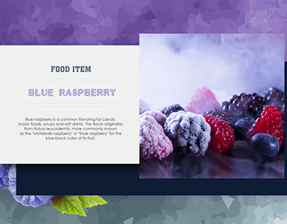 Raspberry Food - UX/UI Design