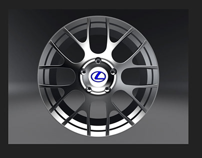 Lexus Wheel rim | Industrial design