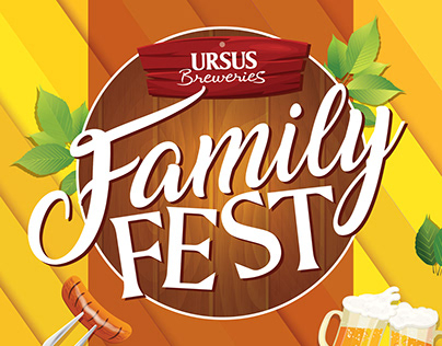Family Fest - Poster for Ursus Breweries
