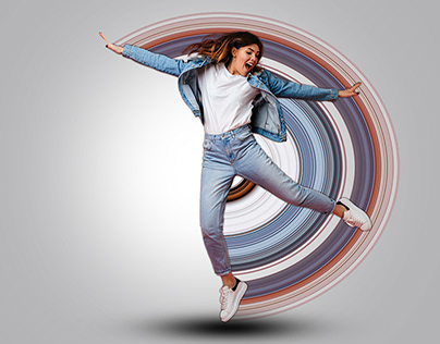 Creative Circular Pixel Stretch Effects with Photoshop