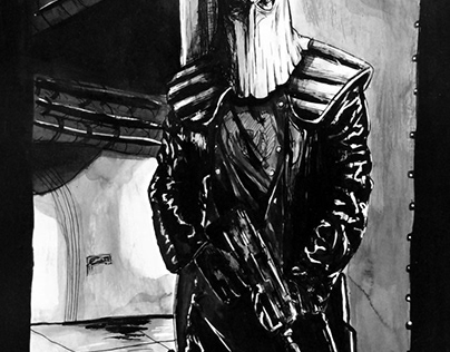 Cobra Commander GI Joe Illustration