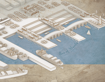 The Port Area - Taft and the Burnham Plan