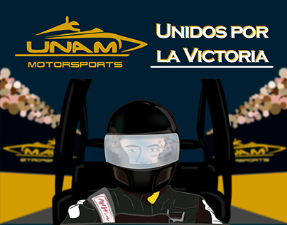 Ilustración UNAM Motorsports
