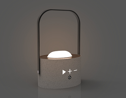 Lynn - Portable Bluetooth Speaker Lamp