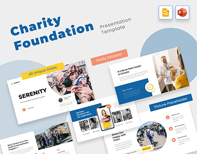 Charity Foundation Presentation Template