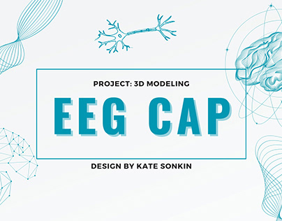 3D modeling EEG cap