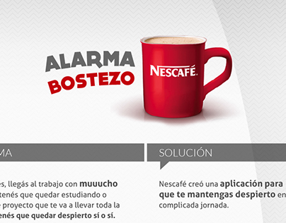 Alarma Bostezo - Nescafé