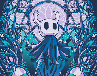Hollow Knight and Hornet Official T-shirt Desings