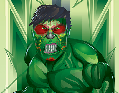 Dia Del Los Muertos Hulk