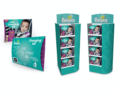Pampers Display Concepts & Hospital Gift Box/Bag