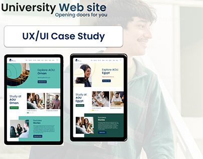 University Web site - Case study sample