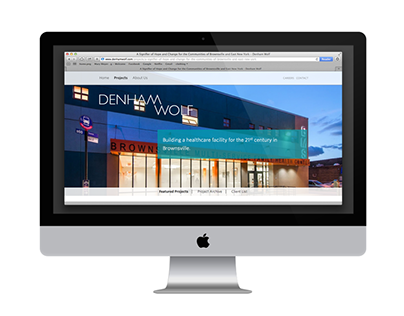 Denham Wolf Website Project Pages