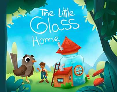 Book Cover Design - The Little Glass Home