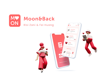 Moon&Back UI design