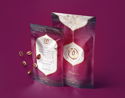 Alrouh Arabic Coffee Logo & Packaging
