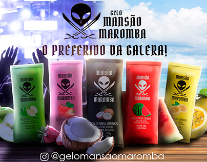 Freezer Gelo Mansão Maromba Preferido da galera