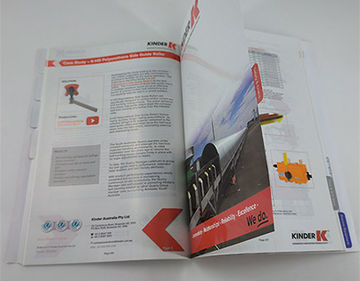 Case Of Perfect Bound Catalogue Printing With Tabs