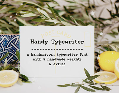 Handy Typewriter font