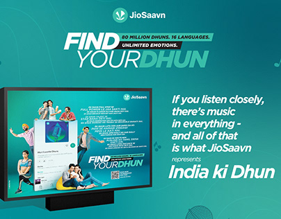 JioSaavn - Find Your Dhun Campaign