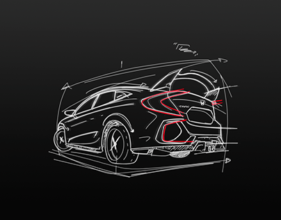 Glow Outline Civic
